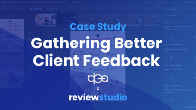 how marketing and design agency Los De Idea gathers feedback and approvals from clients