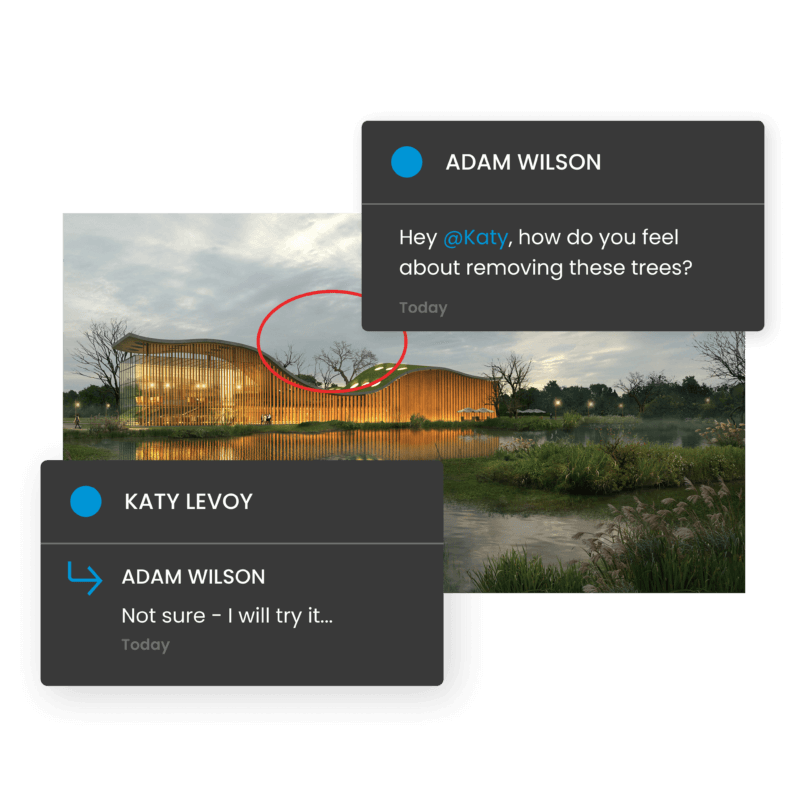 Architecture collaboration for creative approval by ReviewStudio