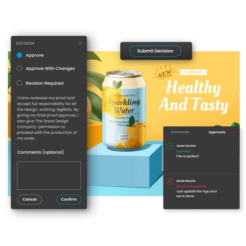 Creative approval and collaboration for manufacturing by ReviewStudio
