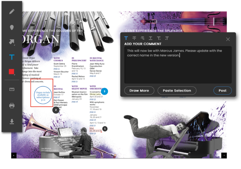 PDF annotation online with ReviewStudio