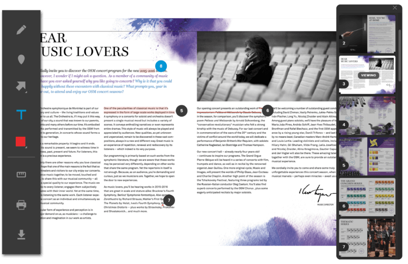 PDF annotation tool for review and approval